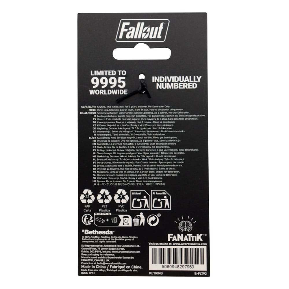 Fallout Keychain Nuka-Cola Limited Edition FaNaTtik