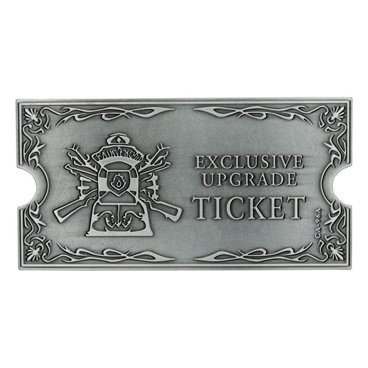 Resident Evil 4 Replica 1/1 Metal Exclusive Upgrade Ticket Replicas