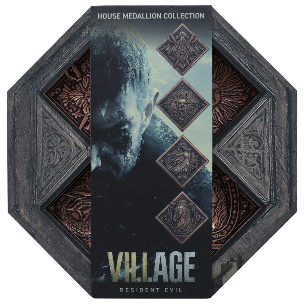 Resident Evil VIII Medallion Set House Crest Limited Edition