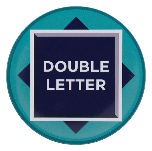 Scrabble Coaster 4-Pack Printed Metal