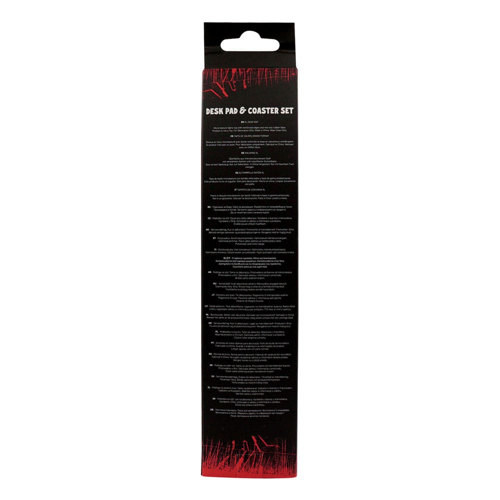 Stranger Things Desk Pad & Coaster Set Hellfire Club FaNaTtik