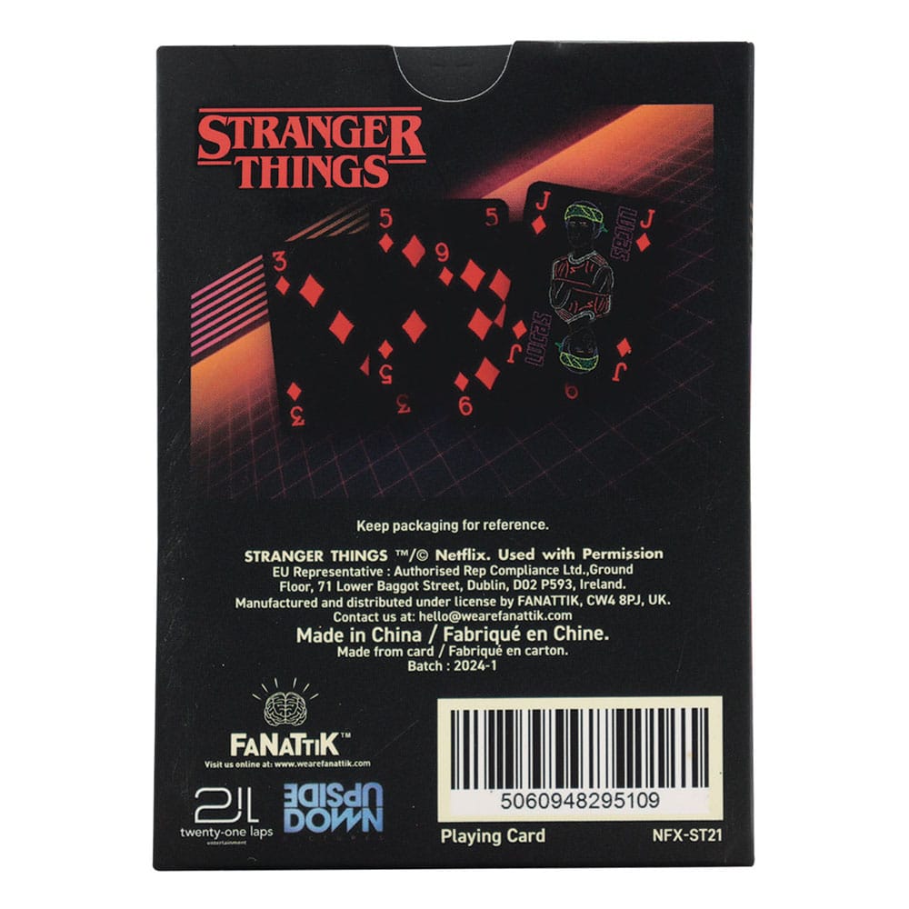 Stranger Things Playing Cards Display (12) FaNaTtik