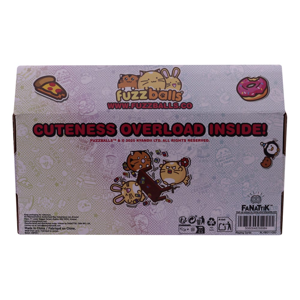 Fuzzballs Playing Cards Display (12) FaNaTtik