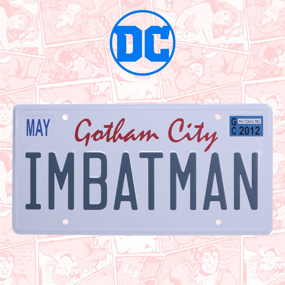 DC Comics Tin Sign Batman FaNaTtik