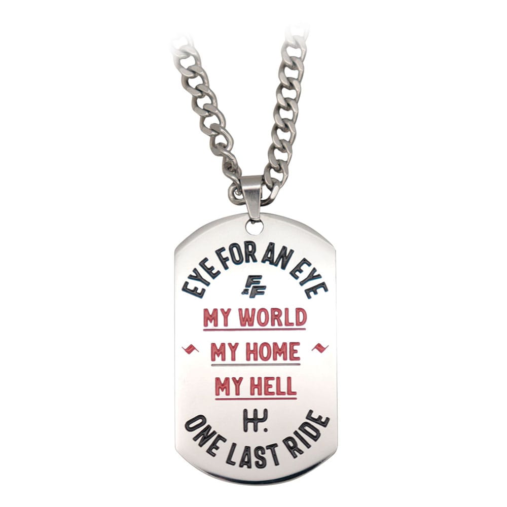 Fast & Furious Dog Tags with ball chain Pendants & necklaces
