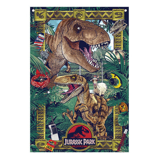 Jurassic Park Wall Banner 125 x 85 cm Stationery