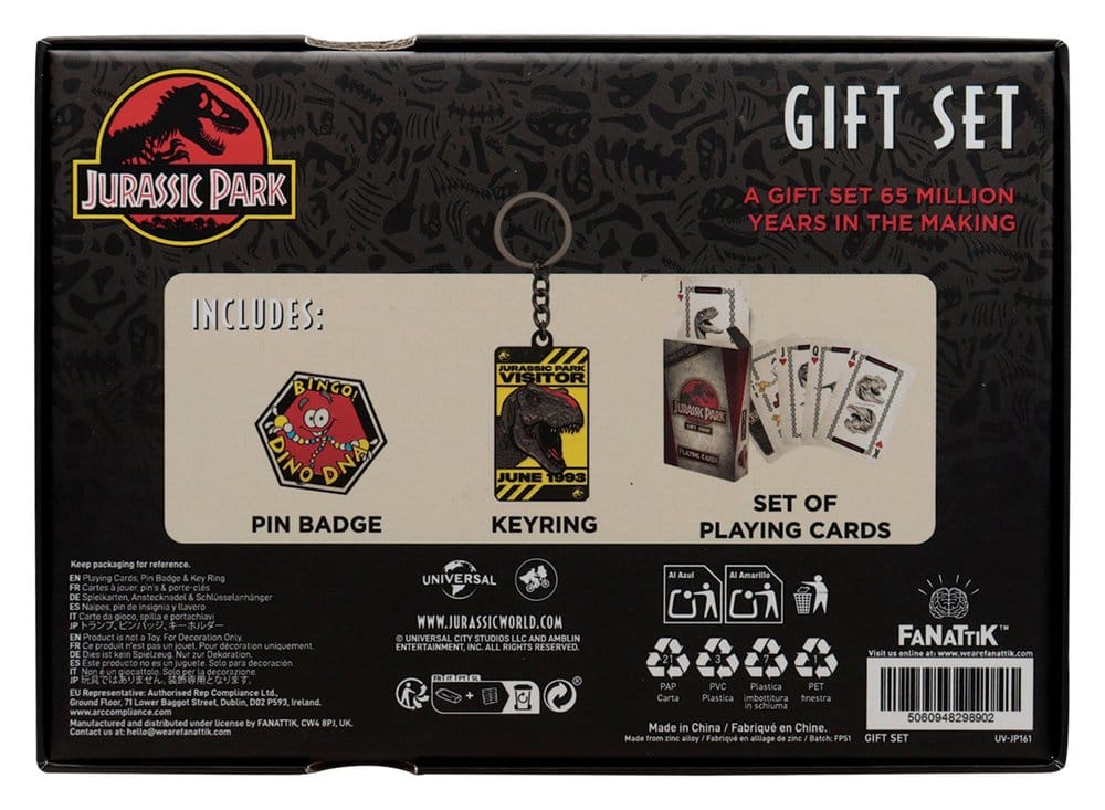 Jurassic Park Gift set Dino FaNaTtik