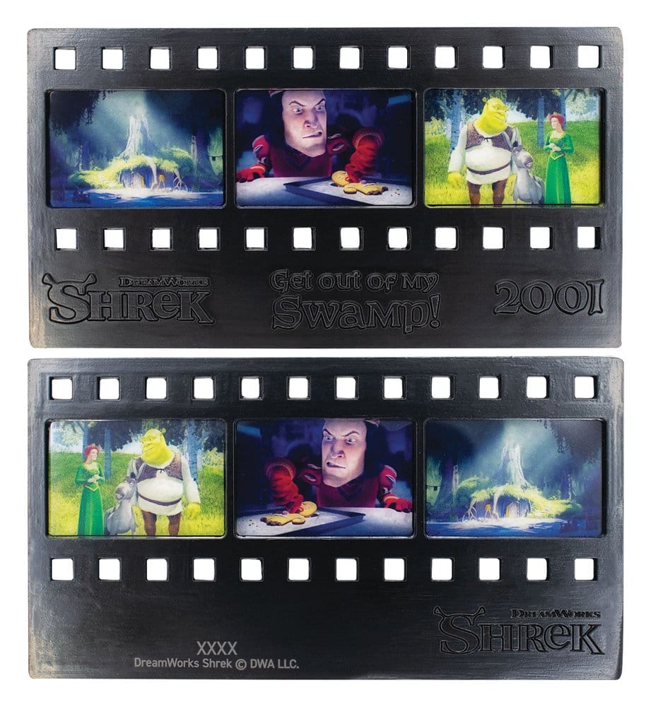 Shrek Replica Metal Film Strip Limited Edition 12 cm