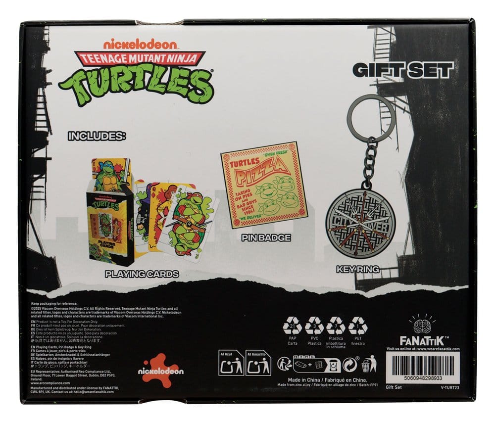 Teenage Mutant Ninja Turtles Gift set Cowabunga FaNaTtik