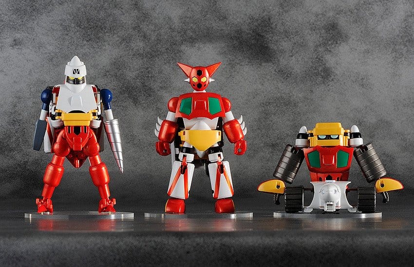 Getter Robo Action Figure 3-Pack Dynamic Change Getter Robo 12 cm FREEing
