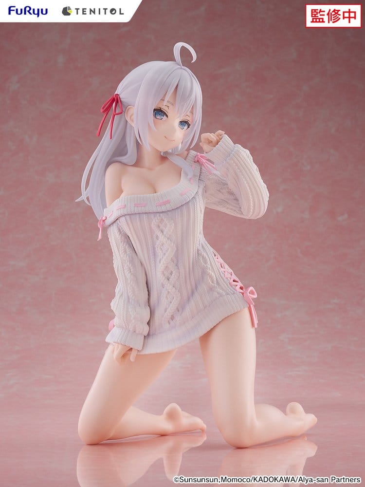 Alya Sometimes Hides Her Feelings in Russian Noodle Stopper PVC Figure Knit Ver. 26 cm Furyu
