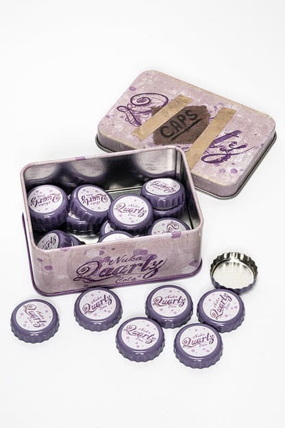 Fallout Bottle Caps Series Collectible Tin Nuka Quartz 10 cm Kitchen- and Tableware