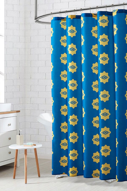 Fallout Shower Curtain Vault Tec Decoration
