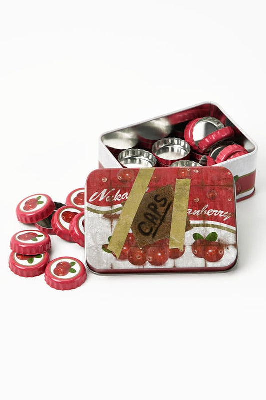 Fallout Bottle Caps Series Collectible Tin Nuka Cranberry 10 cm Kitchen- and Tableware