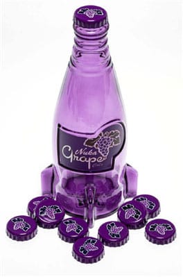 Fallout Bottle Series Replica Glass Bottle & Cap Nuka Cola Grape Kitchen- and Tableware