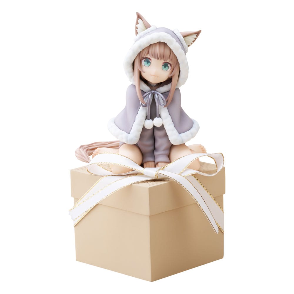 My Cat Is a Kawaii Girl Statue Present Kinako 15 cm Golden Head