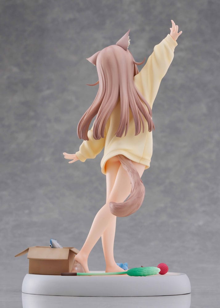 My Cat Is a Kawaii Girl Statue 1/6 Kinako Play With Ver. AmiAmi Limited Edition 21 cm Golden Head