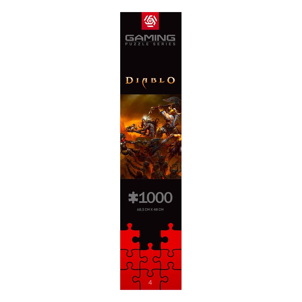 Diablo Gaming Puzzle Heroes Battle (1000 pieces) Good Loot