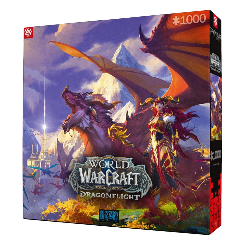 World of Warcraft Gaming Puzzle Dragonflight Alexstrasza (1000 pieces) Good Loot