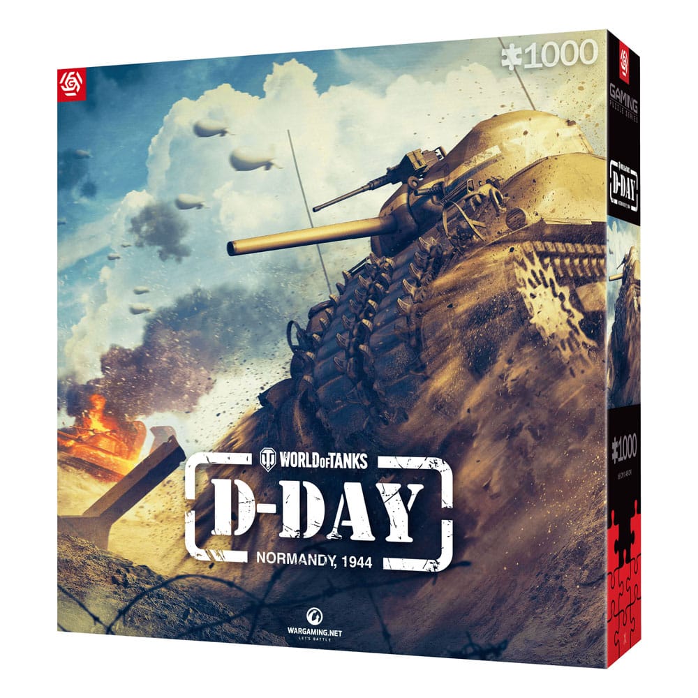 World of Tanks Gaming Puzzle D-Day (1000 pieces) Good Loot