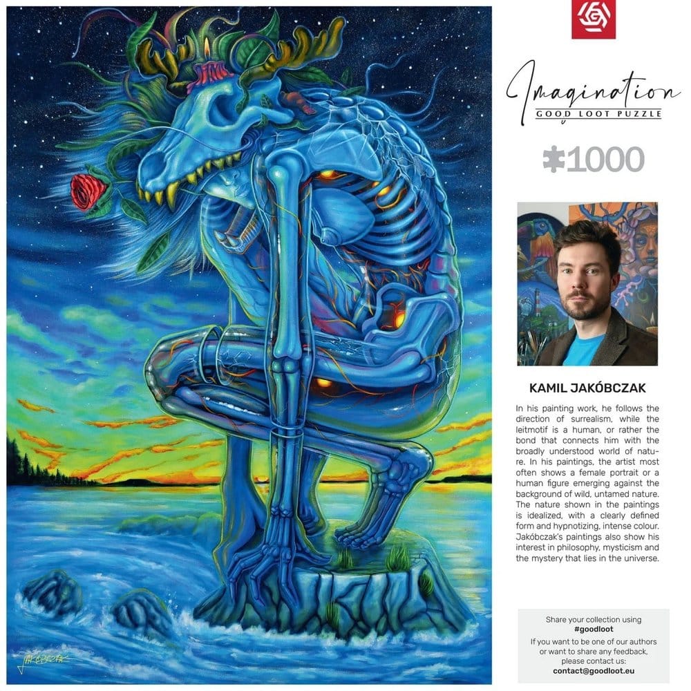 Imagination Series Puzzle Kamil Jakóbczak Bialy Wilk (1000 pieces) Good Loot