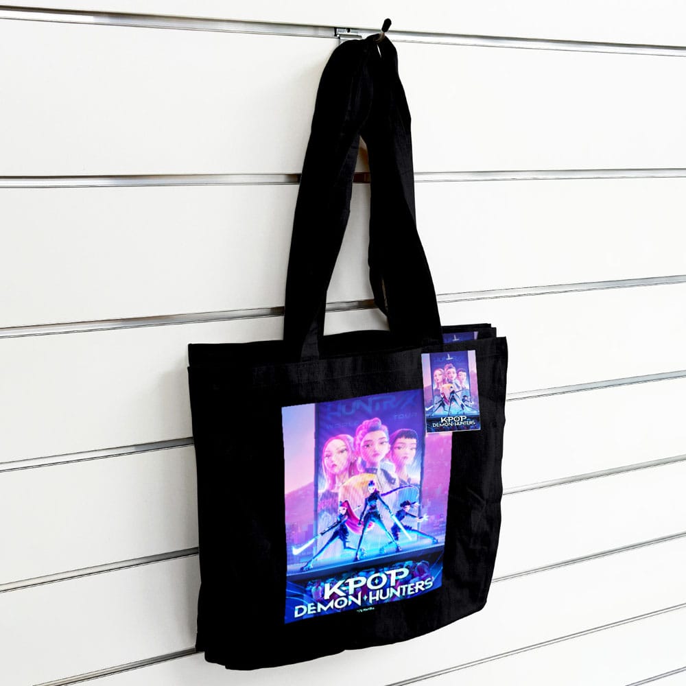 KPop Demon Hunters Tote Bag Movie Key Art Pyramid International