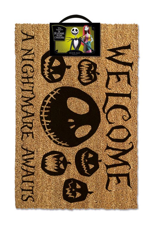 Nightmare before Christmas Doormat A Nightmare Awaits 40 x 60 cm Rugs
