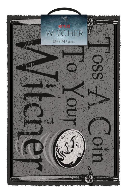 The Witcher Doormat Toss a Coin 40 x 60 cm Rugs