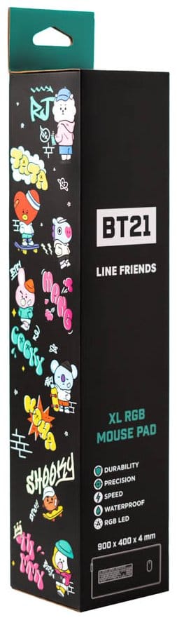 BT21 LED XXL Mouse Mat 90 x 40 cm Grupo Erik