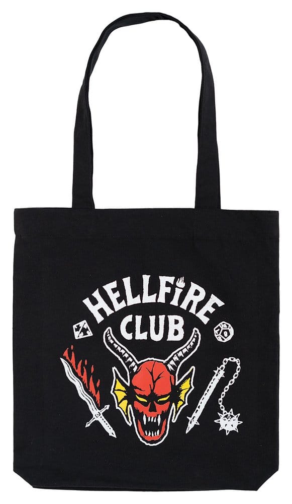 Stranger Things Tote Bag Hellfire Club Grupo Erik