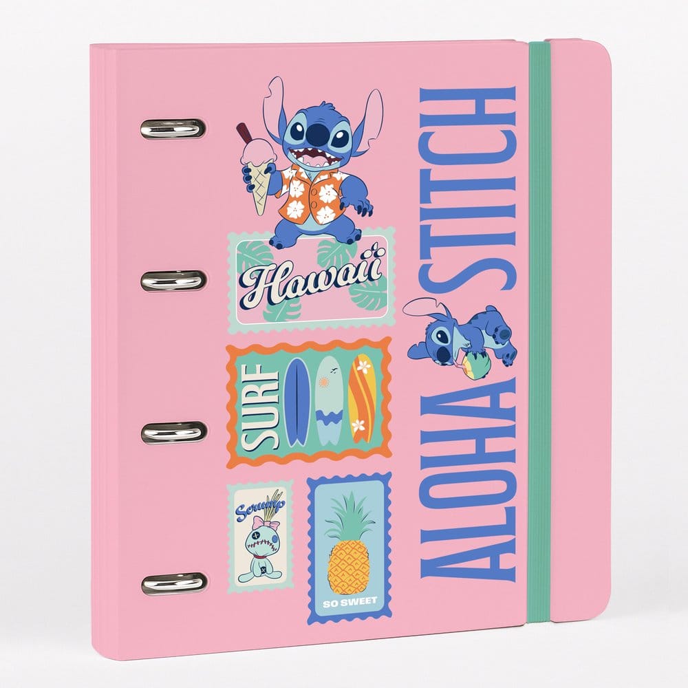 Disney Stitch 4 Ring Binder