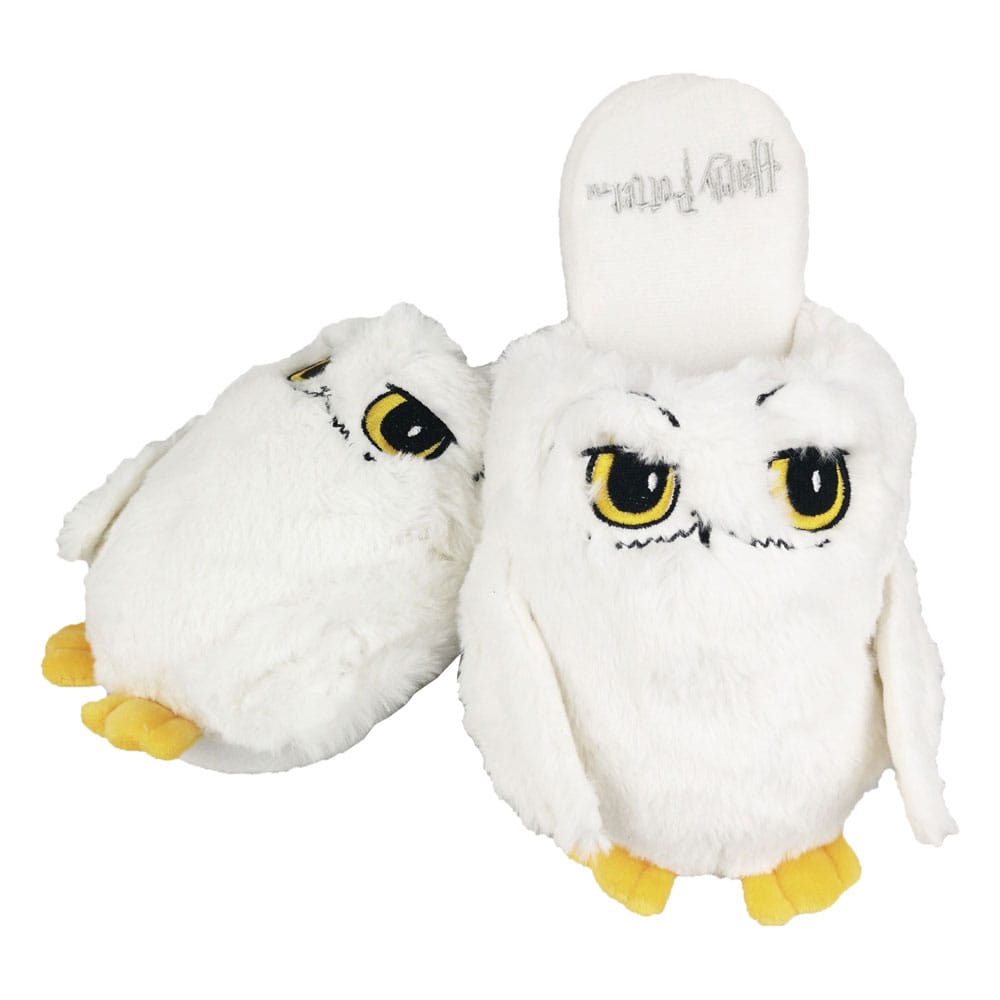 Harry Potter Ladies Slippers Hedwig Groovy