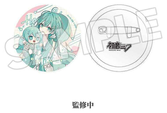 Character Vocal Series 01: Hatsune Miku Miku Hug Series Pinback Button: Flower Ver. 8 cm Umkarton (10)