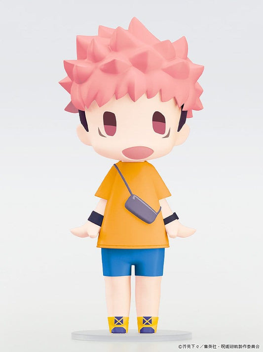 Jujutsu Kaisen HELLO! GOOD SMILE Action Figure Yuji Itadori: Casual Outfit Ver. 10 cm