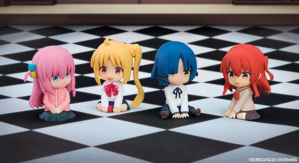 Bocchi the Rock! Rubber Mascot Nendroid Plus Mini Figure Ikuyo Kita 8 cm