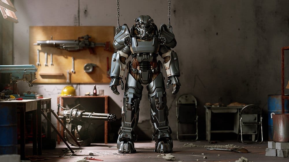Fallout Plamatea Plastic Model Kit T-60 Power Armor 20 cm