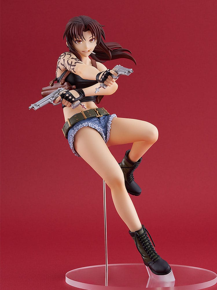 Black Lagoon Pop Up Parade PVC Statue Revy L Size 21 cm Statues