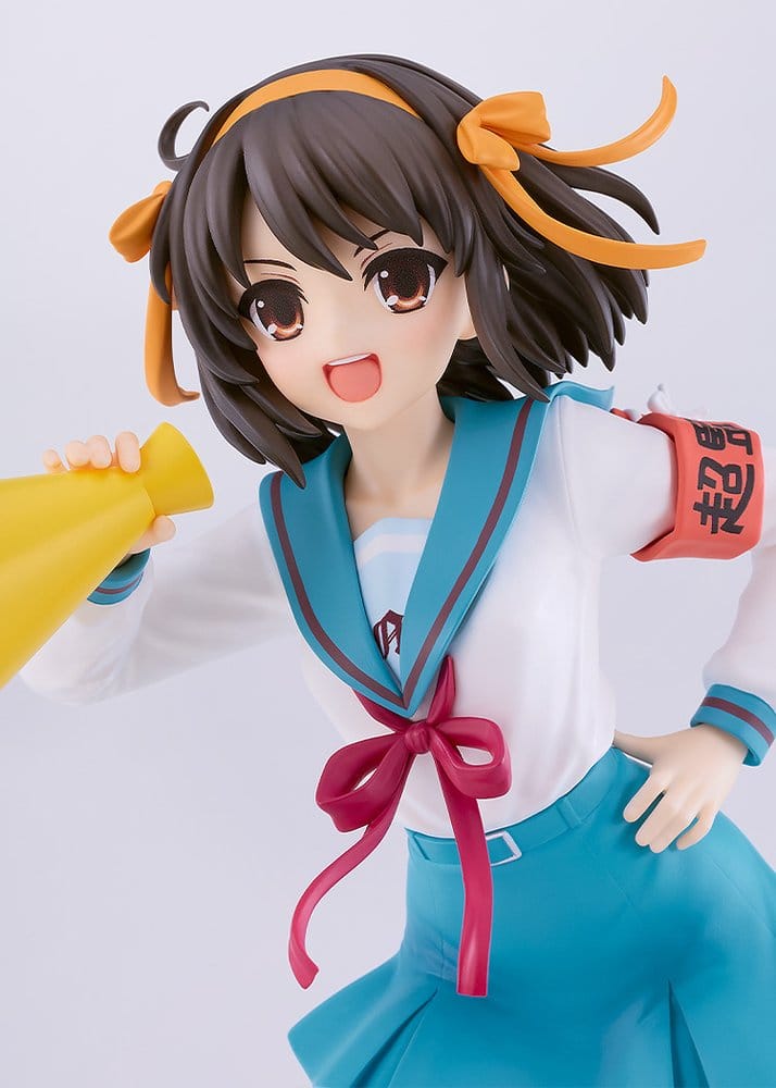 The Melancholy of Haruhi Suzumiya Pop Up Parade PVC Figure Haruhi Suzumiya L Size 22 cm Good Smile Company