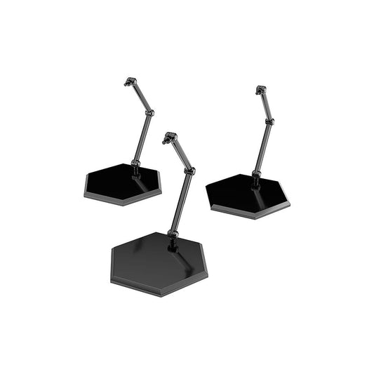 The Simple Stand Mini Nendoroid More for Mini Figures & Models Black Hex Type 3-Pack Good Smile Company