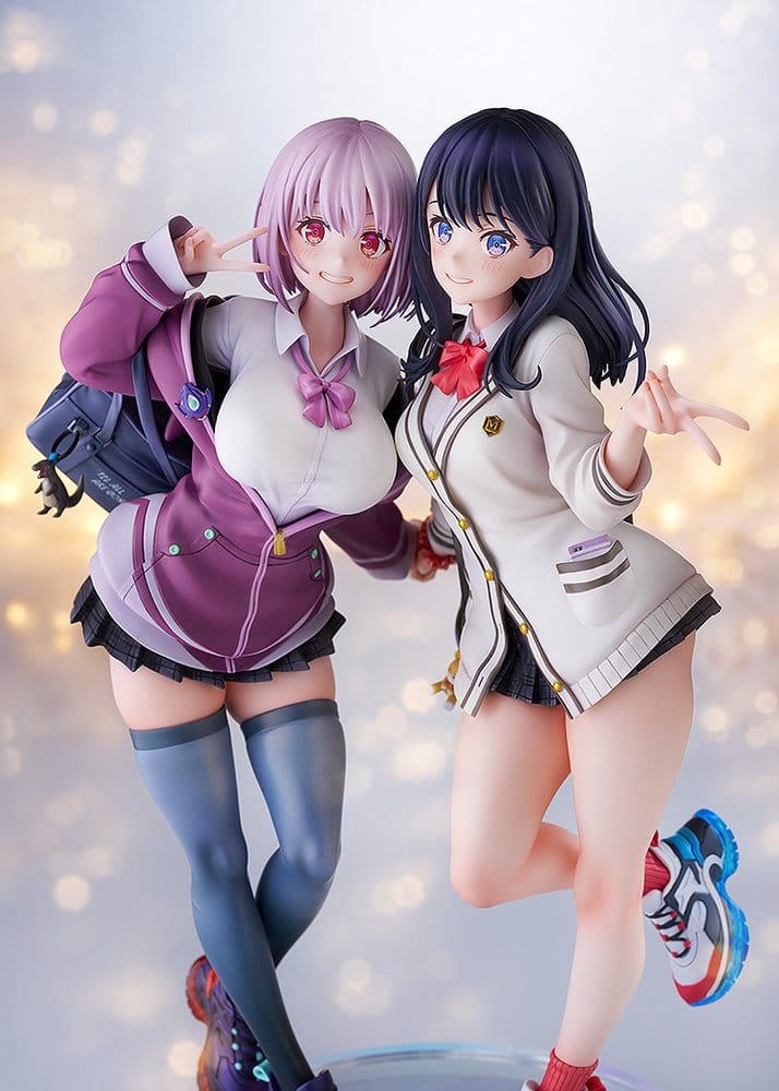 SSSS.GridmanPVC Statues 1/7 2-Pack Rikka Takarada & Akane Shinjo feat. toridamono 22 cm Good Smile Company