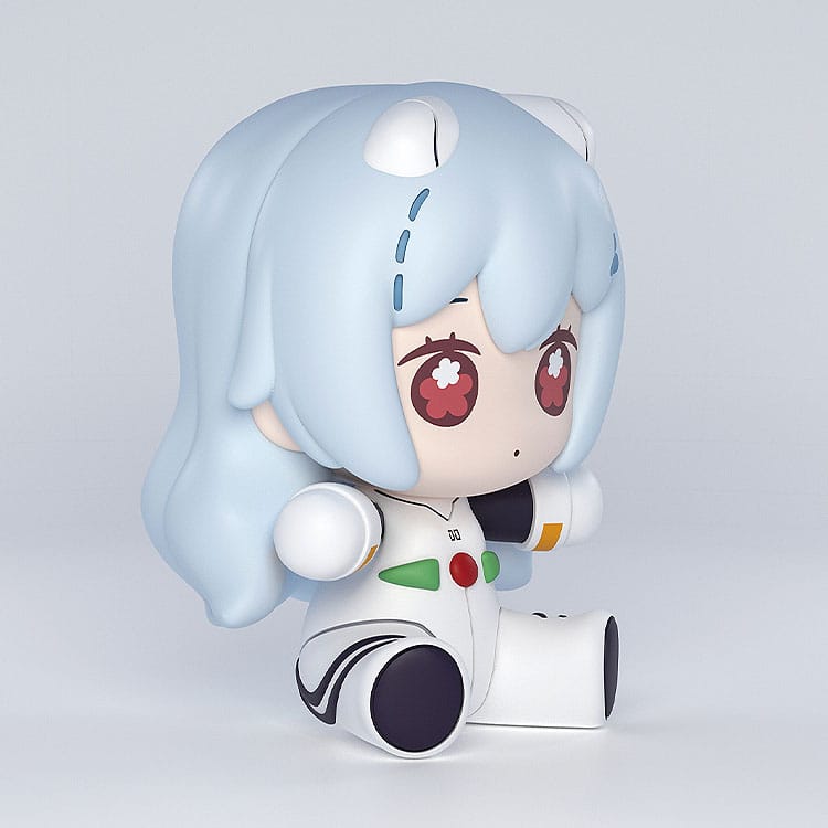 Neon Genesis Evangelion: Rebuild of Evangelion Huggy Good Smile Chibi Figure Rei Ayanami: Long Hair Ver. 7 cm Good Smile Company