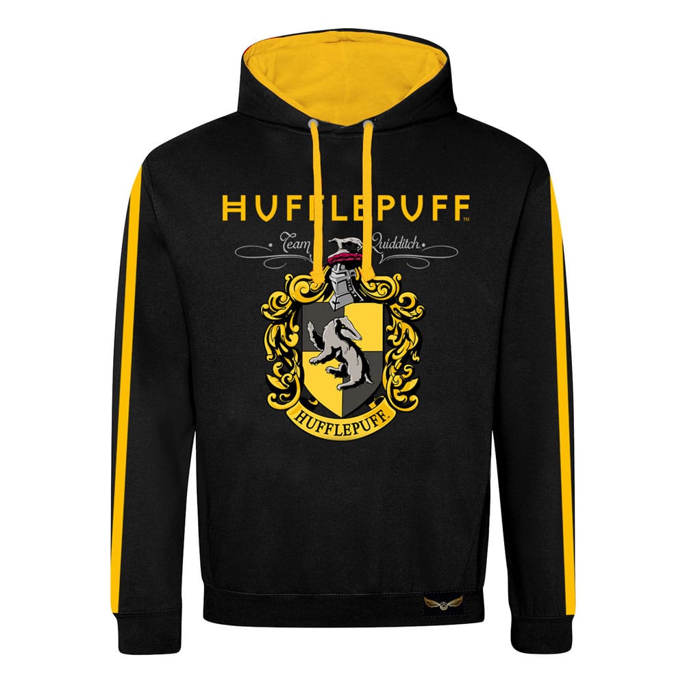 Harry Potter Hooded Sweater Property of Hufflepuff Size S Heroes Inc