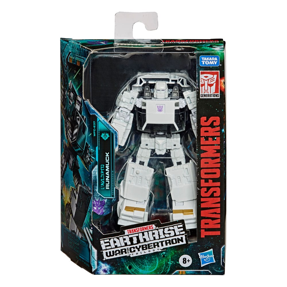 Transformers Generations War for Cybertron: Earthrise Deluxe Class Action Figure Runamuck 14 cm Action figures