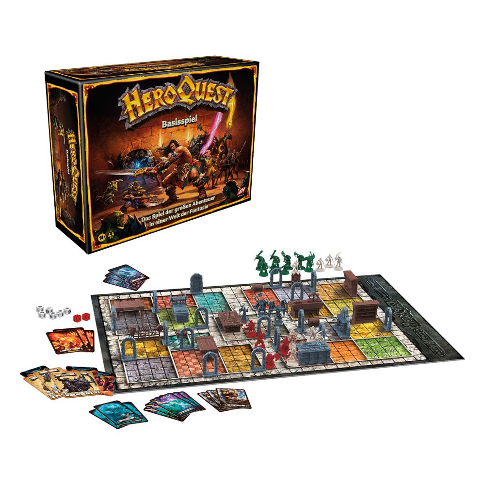 HeroQuest Board Game Basisspiel german Hasbro