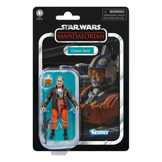 Star Wars: The Mandalorian Vintage Collection Action Figure Carson Teva 10 cm