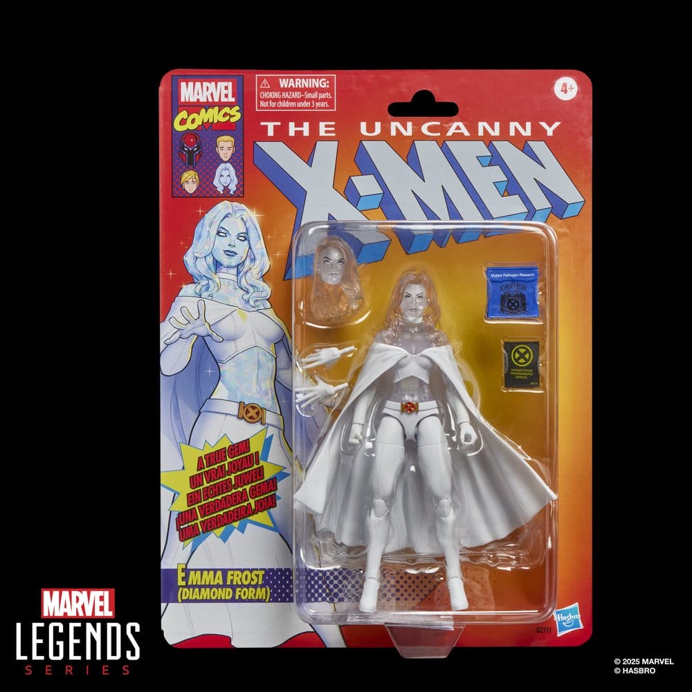 The Uncanny X-Men Marvel Legends Action Figure Emma Frost (Diamond Form) 15 cm Hasbro