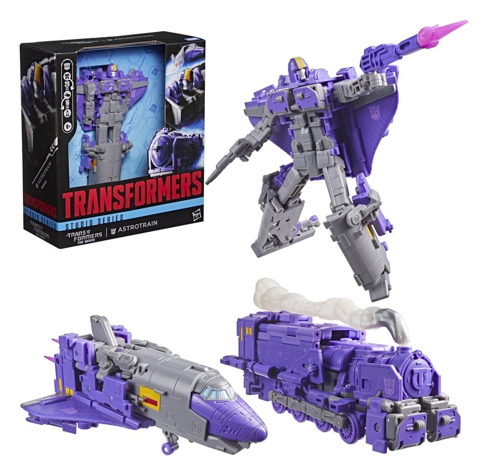 The Transformers: The Movie Studio Series Leader Class Action Figure Astrotrain 17 cm Hasbro