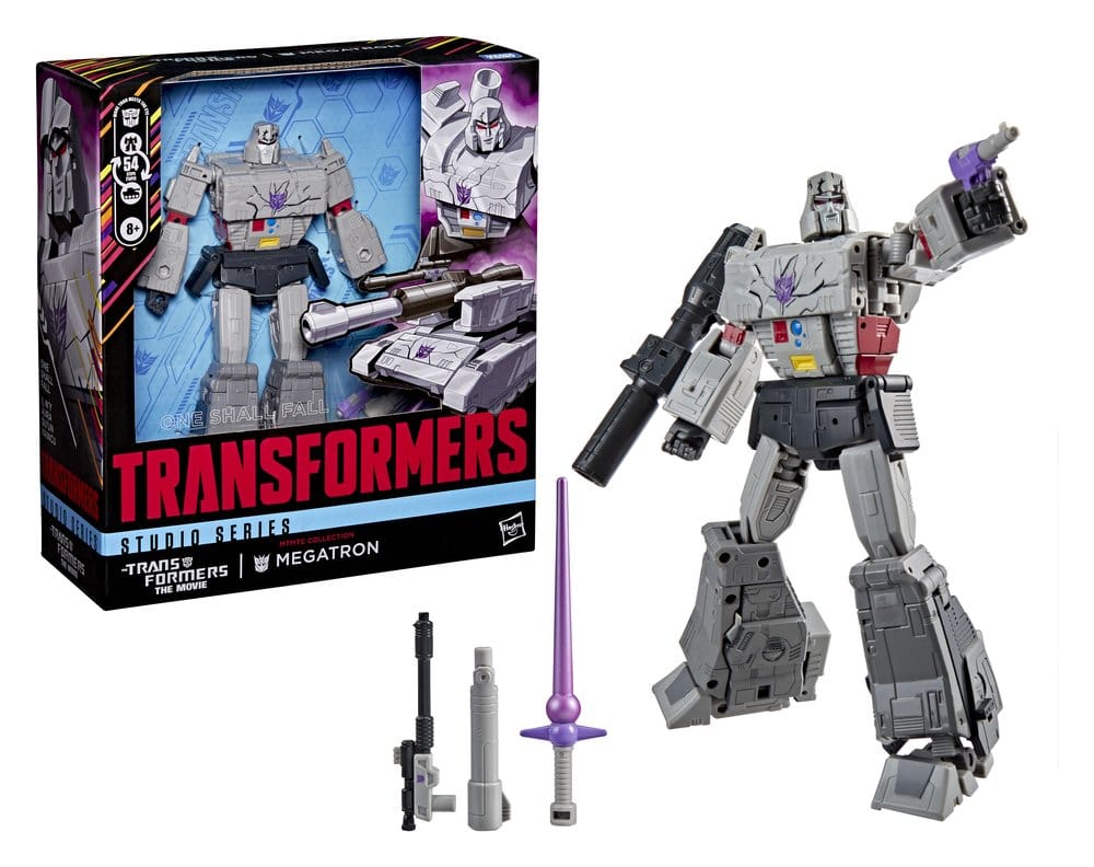 The Transformers: The Movie Studio Series Leader Class Action Figure MTMTE Collection: Megatron 22 cm Hasbro