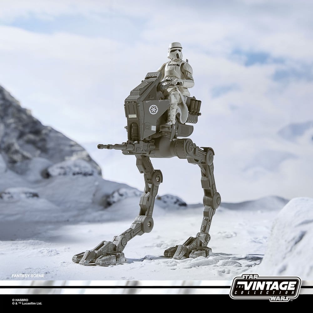 Star Wars: The Mandalorian & Grogu Vintage Collection Vehicle Imperial Remnant AT-RT 10 cm Hasbro