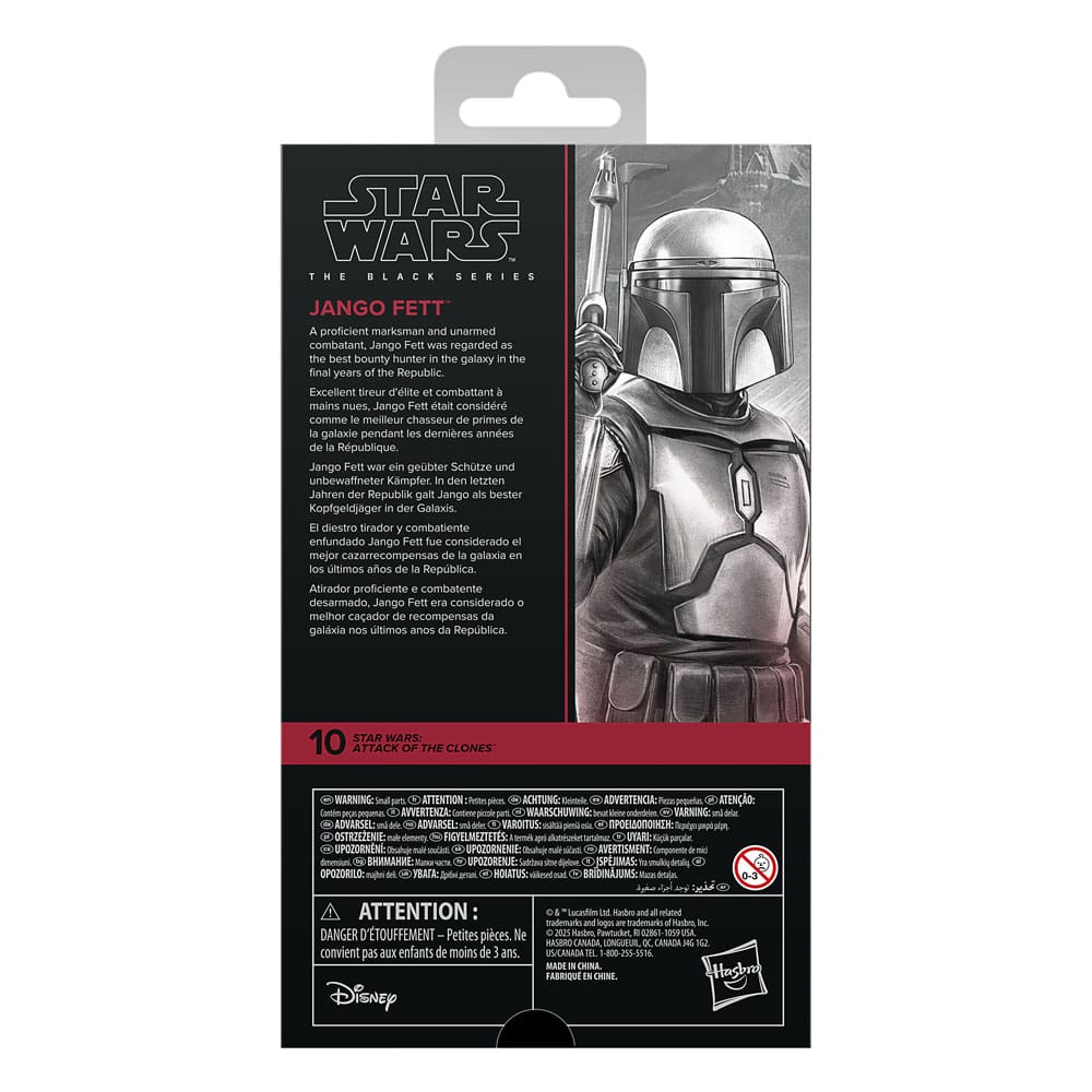 Star Wars Episode II Black Series Action Figure Jango Fett 15 cm